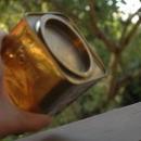 Brass Arabica Coffee Tin