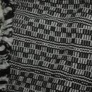 Black White Guatemalan Cotton Shoulder Bag from the Sierra de las Minas Biosphere Reserve, Hand Woven