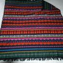 Vintage 70's Hand Wovan Tzute Carrying Fabric Cloth from Guatemala
