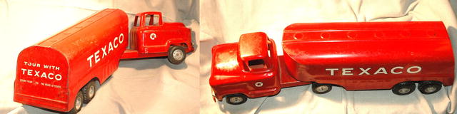 Buddy L Texcaco Tanker Truck 1950's