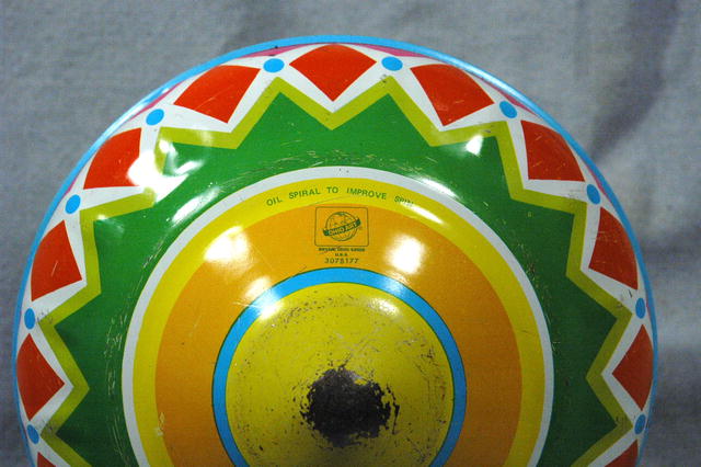 Ohio Art Little Indians Litho Spinning Top PRICE REDUCTION!**