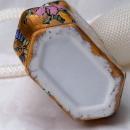 Gold Enameled Porcelain Perfume Bottle Atomizer