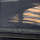 Pacific North West Sundown Waterscape Oil Painting Signed,