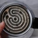 CORY Chrome Hot Plate , Electric Burner with 2 settings
