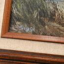 Sea Arches Oil Painting Framed, signed Siggi