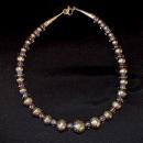 Hopi Indian Heavy Sterling Beads and Amethyst Choker Necklace Native American