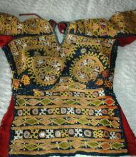 Fully hand-embroidered Mirrored Banjaran Choli top