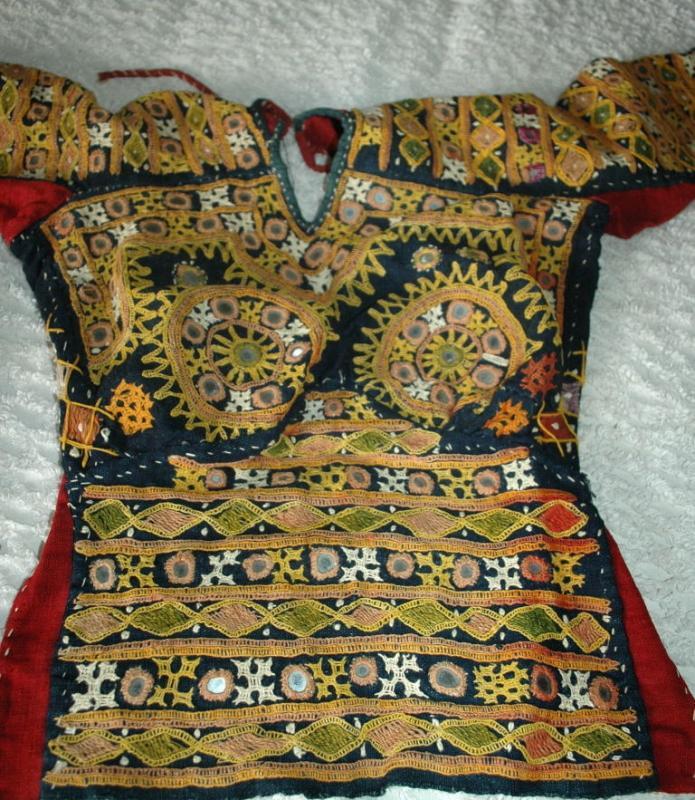 Fully hand-embroidered Mirrored Banjaran Choli top