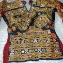 Fully hand-embroidered Mirrored Banjaran Choli top