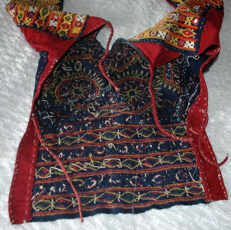 Fully hand-embroidered Mirrored Banjaran Choli top