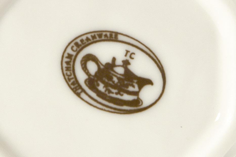 Thatcham Creamware Ribbed Creamer, Ivory Color Free Shipping