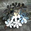 Stainless Steel Chestnut Leaves Basket Bowl, Designer Monika Mulder