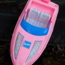 Vintage Barbie Pink Speed Boat FREE SHIPPING !