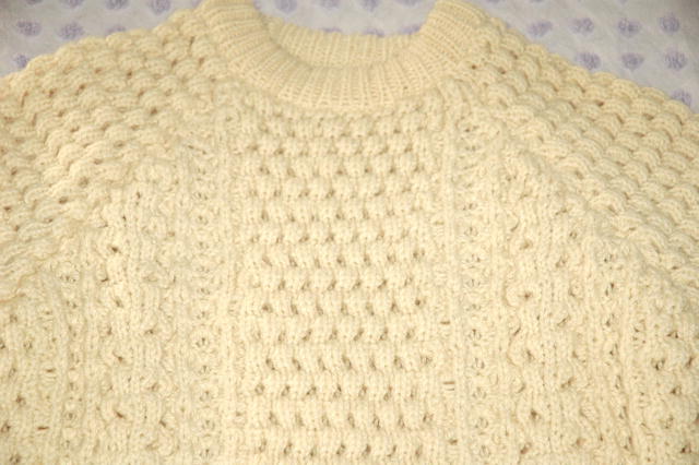 Authentic Lisheen Irish Fisherman's Sweater