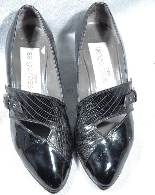 Sergio Rossi Italian Leather shoes for Low