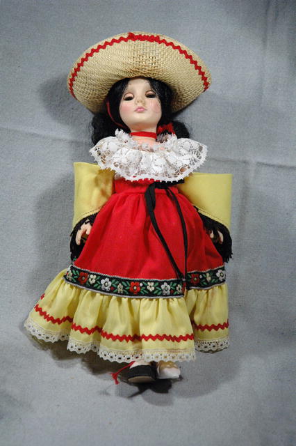 Effanbee Festive Mexican Doll in full costume