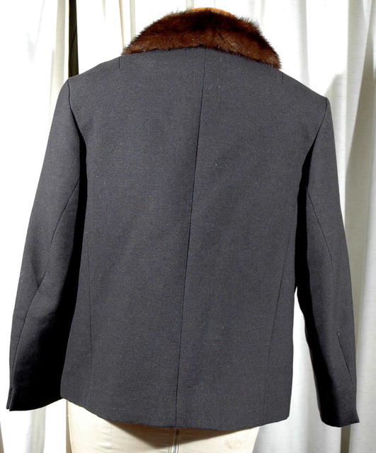 Wool with Mink collar Jacket nurkostüme Reine Schur-Wolfe *PRICE REDUCTION!*