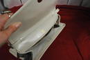 Vintage Gucci Winter White Leather Purse