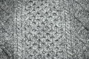 Irish Fisherman's Sweater Gray/Black Marbled