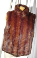Coaco New York reversable Faux Fur Vest -Medium-