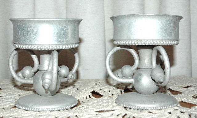 B.W. Buenilum Aluminum Oil Lamp Bases *PRICE REDUCTION!*