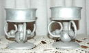 B.W. Buenilum Aluminum Oil Lamp Bases *PRICE REDUCTION!*
