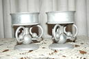 B.W. Buenilum Aluminum Oil Lamp Bases *PRICE REDUCTION!*