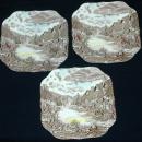 Olde English Countryside Made in England by Johnson Brothers Square Salad Plate FREE SHIPPING