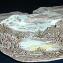 Olde English Countryside Made in England by Johnson Brothers Square Salad Plate FREE SHIPPING