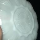 Vintage FIREKING Glass Divided Relish Platter /Gold Scalloped Edge Trim! Free Shipping