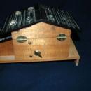 SWISS CHALET MUSICAL JEWELERY BOX Hand made