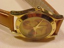 Baby Angel or Cherub Watch By Infinity with Genuine Bronze Leather Band
