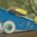 Vintage Wooden Toy Airplane, Carpet Cruiser by Carpenter Toys USA FREE SHIPPING