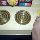 GREAT VINTAGE FISHER PRICE STOVE TOP