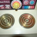 GREAT VINTAGE FISHER PRICE STOVE TOP