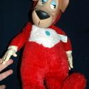 HUCKLEBERRY HOUND HANNA-BARBARA TV CARTOON SHOW KNICKERBOCKER LARGE PLUSH / RUBBER FACE AND HANDS DOLL 60s FREE SHIPPING