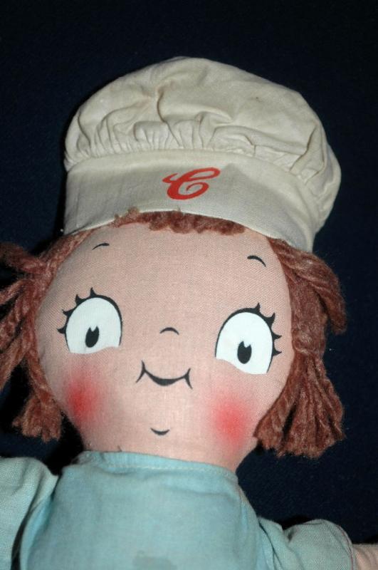 Vintage Campbell Soup Kids Doll, Knickerbocker- boy FREE SHIPPING