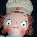 Vintage Campbell Soup Kids Doll, Knickerbocker- boy FREE SHIPPING
