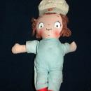 Vintage Campbell Soup Kids Doll, Knickerbocker- boy FREE SHIPPING