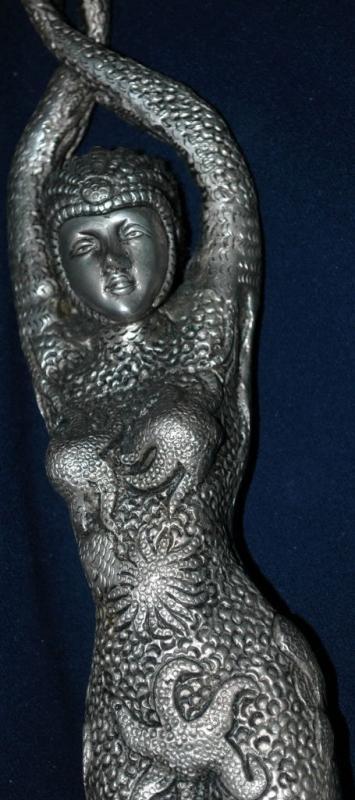 Demetre Chiparus Starfish Dancer Bronze French Art Deco Sculpture Statue Sea Goddess Dancer