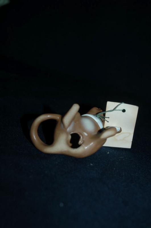 VINTAGE JOSEF ORIGINALS NURSE MOUSE WITH PILLS FIGURINE MADE IN JAPAN with tags Free Shipping