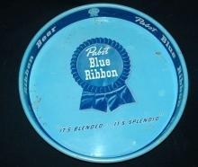 Pabst Blue Ribbon Tip, Bar Tray 1950's