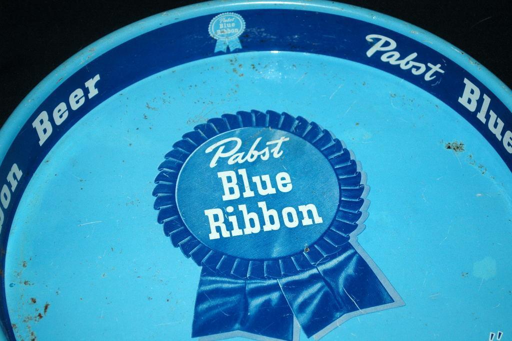 Pabst Blue Ribbon Tip, Bar Tray 1950's