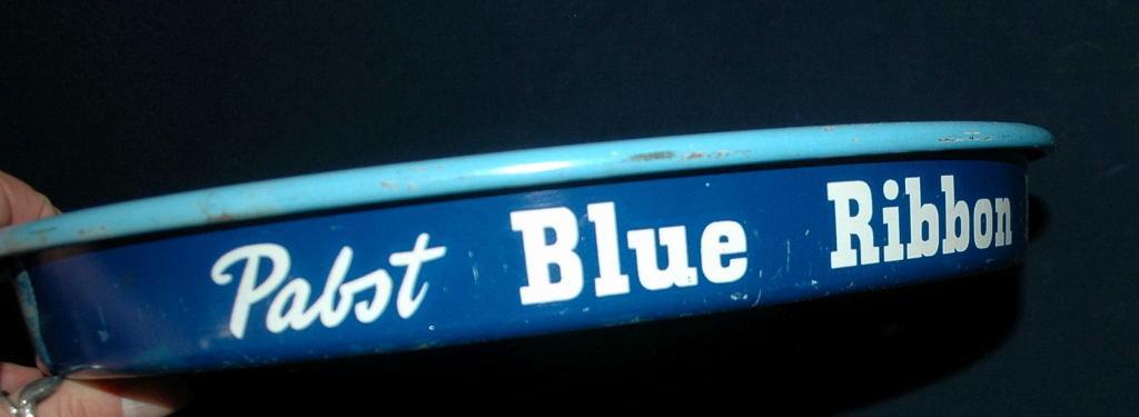 Pabst Blue Ribbon Tip, Bar Tray 1950's
