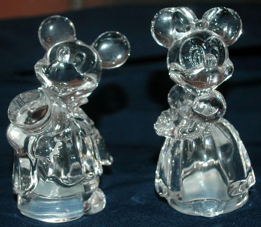 Lenox Mickey & Minnie Wedding Salt & Pepper Set crafted in Germany FREE SHIPPING