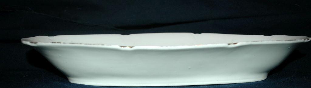 LEUCHTENBURG GERMANY PORCELAIN CELERY BOWL ROSE DESIGN