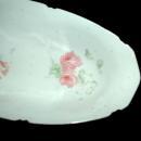LEUCHTENBURG GERMANY PORCELAIN CELERY BOWL ROSE DESIGN