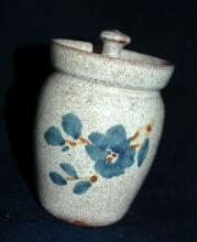 Old Time Pottery 1982 - Winthrop, Washington Pottery Jam Jar