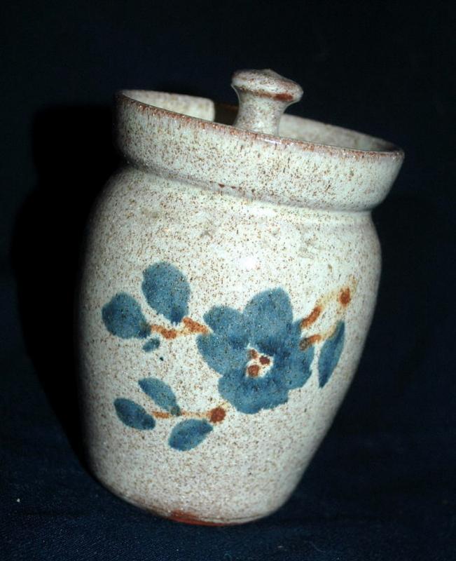 Old Time Pottery 1982 - Winthrop, Washington Pottery Jam Jar
