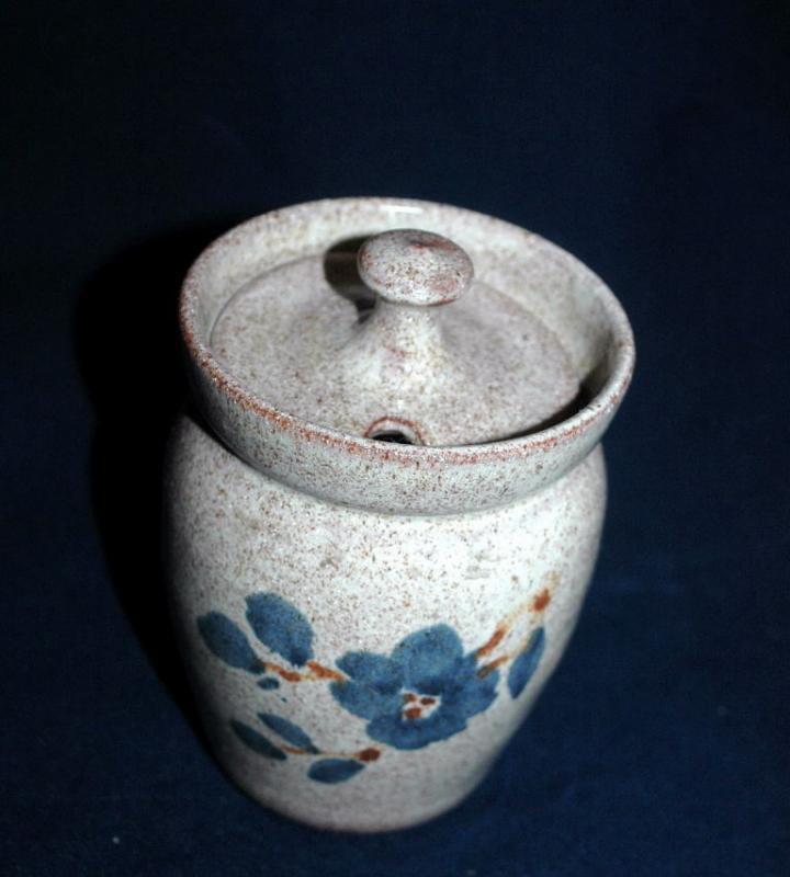 Old Time Pottery 1982 - Winthrop, Washington Pottery Jam Jar